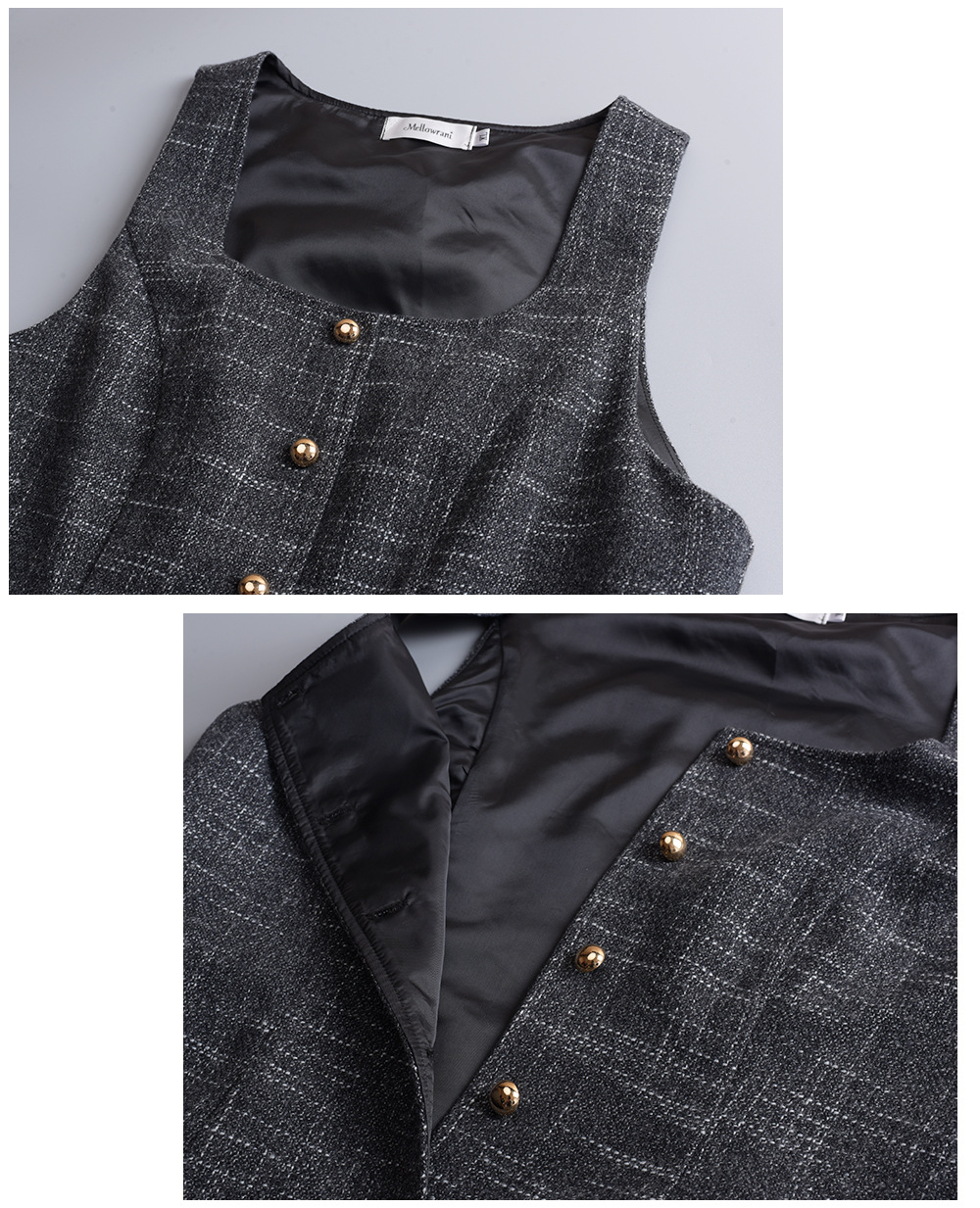 大きいサイズ レディース エレガントツーピースセット（ボトムシャツ+サスペンダーワンピース） LL 3L 4L 5L