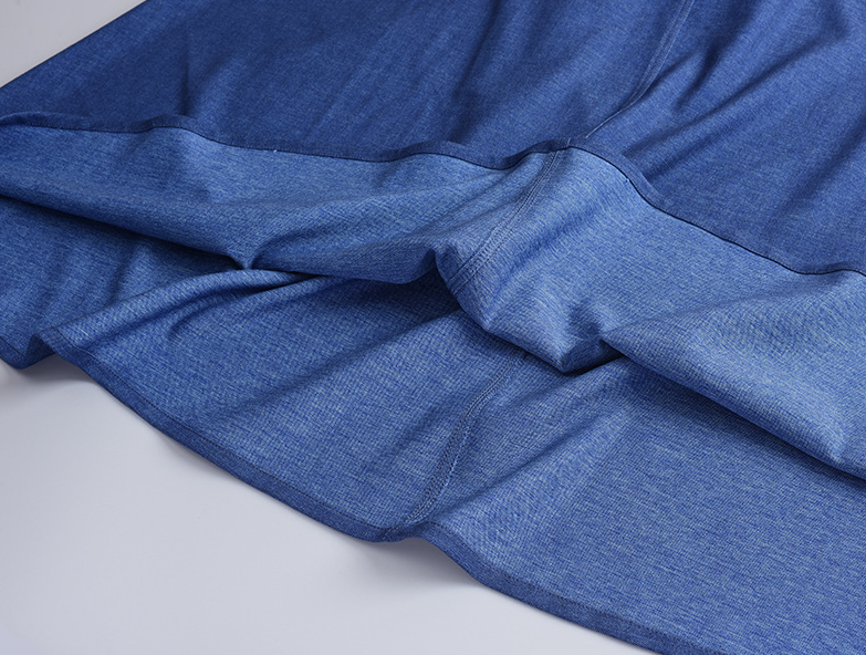 大きいサイズ レディース  フェイクツーピースワンピース（ニットインナー+デニムジャンパースカート） LL 3L 4L 5L