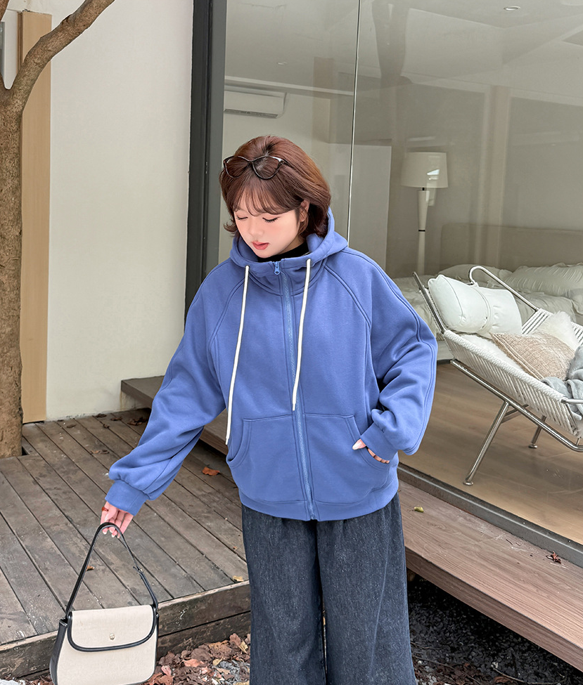 大きいサイズ レディース フードタグ付き裏地フリースニットスウェットパーカー LL 3L 4L 5L