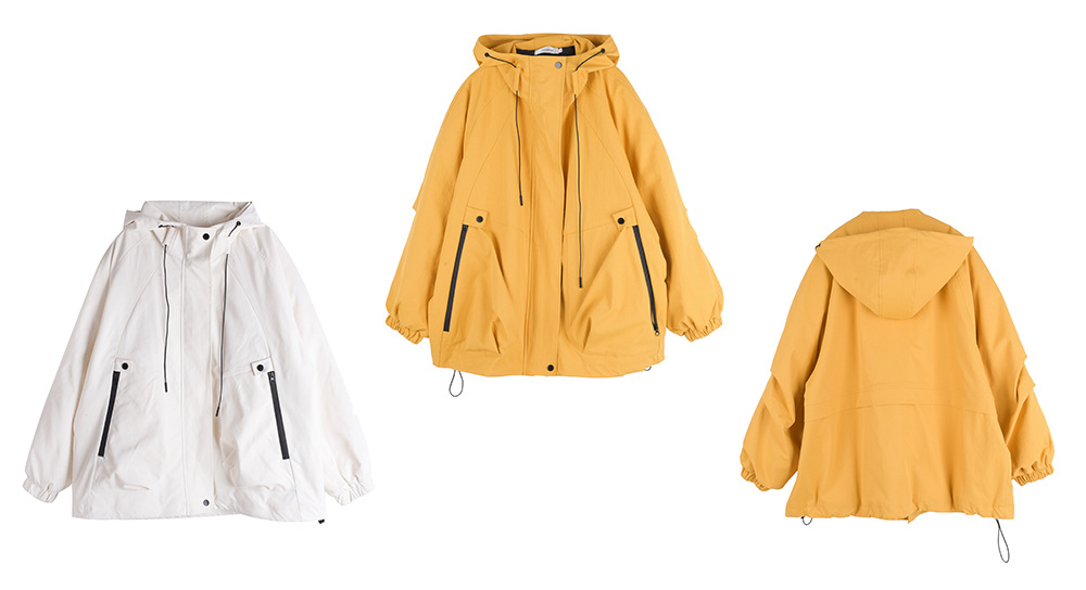 大きいサイズ レディース フード付きアウトドアカジュアル中綿ジャケット 3L 4L 5L