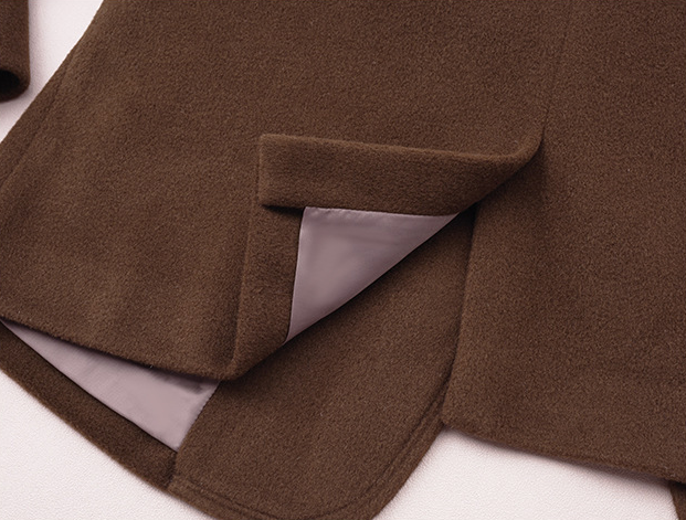 大きいサイズ レディース エレガント厚手セットアップスーツ（ジャケット+スカート） LL 3L 4L 5L