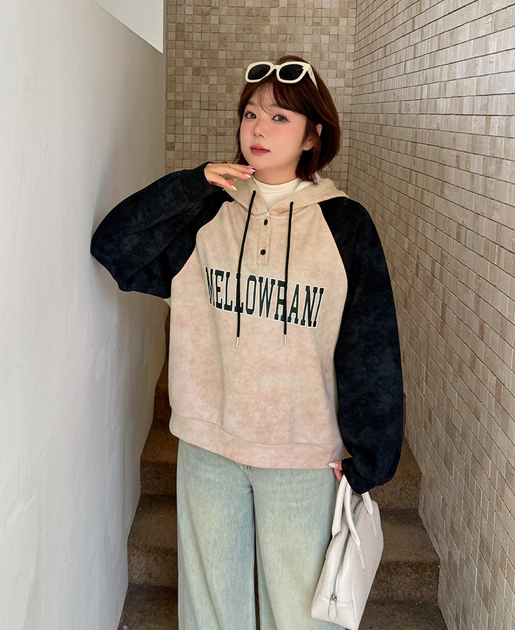 大きいサイズ レディース フリース裏地ラグランスリーブスウェットパーカー LL 3L 4L 5L