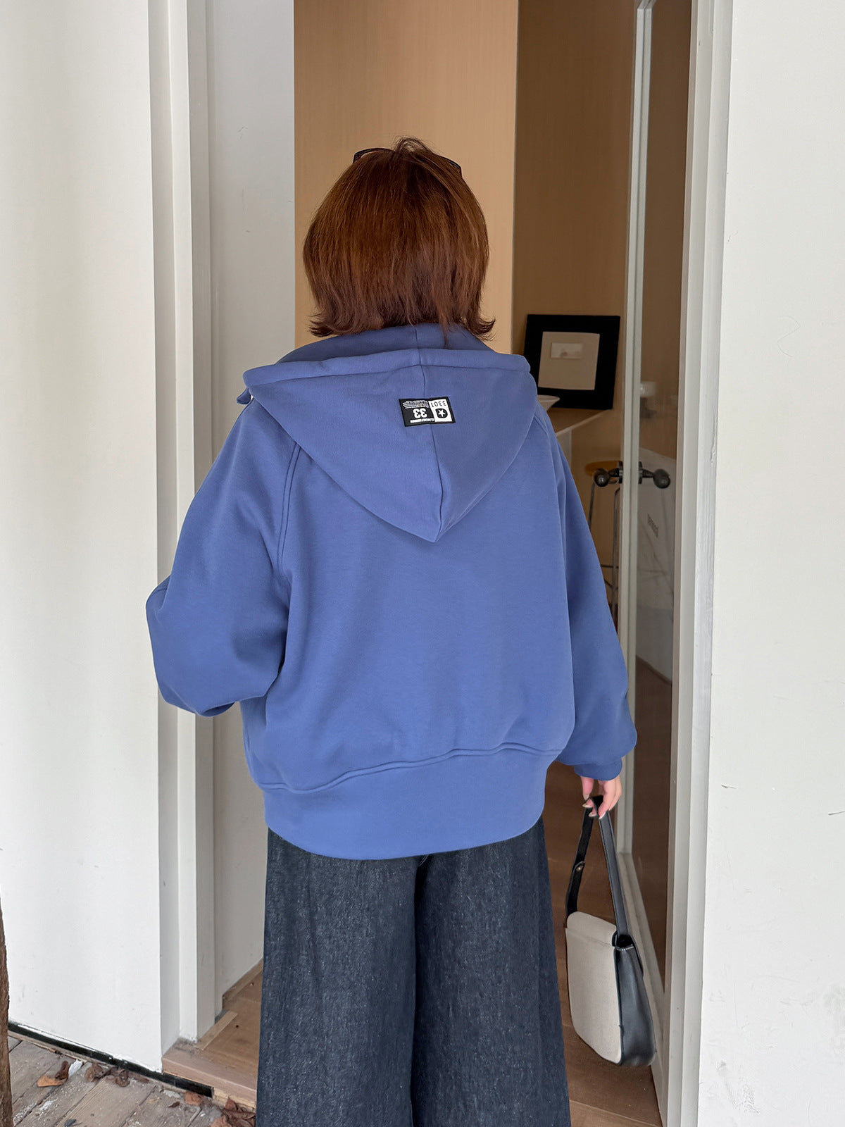 大きいサイズ レディース フードタグ付き裏地フリースニットスウェットパーカー LL 3L 4L 5L